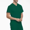 Camisa de trabajo de cuello en V para hombre Eds Essentials, con cuello que se puede meter por dentro