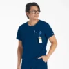 Camisa de trabajo de cuello redondo Eds Nxt para hombre