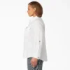 Camisa de trabajo de manga larga con lengüeta enrollable para mujer tallas grandes