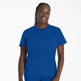 Camisa médica Henley Eds Nxt para mujer