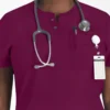 Camisa médica Henley Eds Nxt para mujer Camisa médica Henley Eds Nxt para mujer