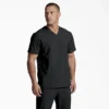 Camisa médica unisex Eds Essentials con cuello en V Camisa médica unisex Eds Essentials con cuello en V