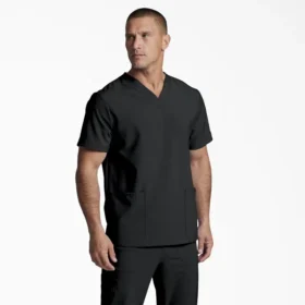 Camisa médica unisex Eds Essentials con cuello en V