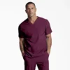 Camisa médica unisex Eds Essentials con cuello en V Camisa médica unisex Eds Essentials con cuello en V