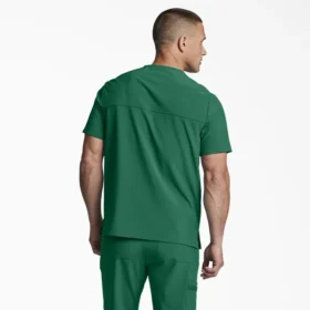 Camisa médica unisex Eds Essentials con cuello en V