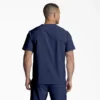 Camisa médica unisex Eds Essentials con cuello en V Camisa médica unisex Eds Essentials con cuello en V