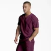 Camisa médica unisex Eds Essentials con cuello en V Camisa médica unisex Eds Essentials con cuello en V