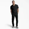 Camisa médica unisex Eds Essentials con cuello en V Camisa médica unisex Eds Essentials con cuello en V