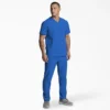 Camisa médica unisex Eds Essentials con cuello en V Camisa médica unisex Eds Essentials con cuello en V