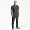 Camisa médica unisex Eds Essentials con cuello en V Camisa médica unisex Eds Essentials con cuello en V