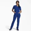 Camisa médica unisex Eds Essentials con cuello en V Camisa médica unisex Eds Essentials con cuello en V