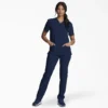 Camisa médica unisex Eds Essentials con cuello en V Camisa médica unisex Eds Essentials con cuello en V
