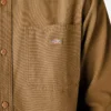 Camisa utilitaria de manga larga de lona de algodón