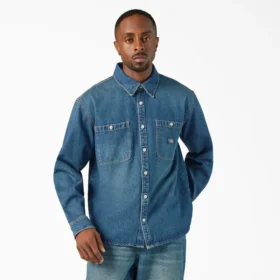 Camisa vaquera de mecánico