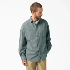 Camisas abotonadas a rayas Hickory