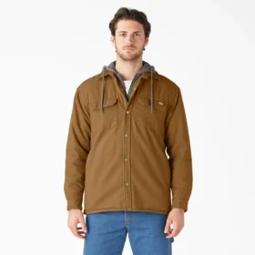 Camisas con capucha de lona repelente al agua
