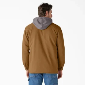 Camisas con capucha de lona repelente al agua