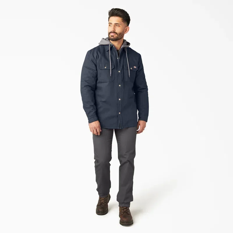 Camisas con capucha de lona repelente al agua Camisas con capucha de lona repelente al agua