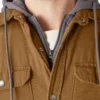 Camisas con capucha de lona repelente al agua Camisas con capucha de lona repelente al agua