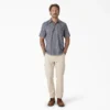 Camisas de chambray a rayas de manga corta Dickies 1922