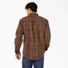 Camisas de cuadros de manga larga con corte holgado Flex