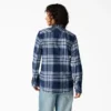 Camisas de franela a cuadros de manga larga para mujer