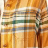 Camisas de franela a cuadros de manga larga para mujer