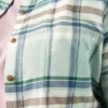 Camisas de franela a cuadros de manga larga para mujer tallas grandes Camisas de franela a cuadros de manga larga para mujer tallas grandes