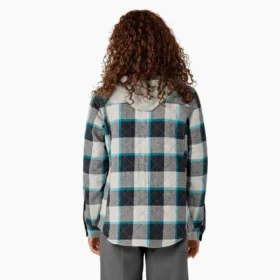 Camisas de franela con capucha para mujer