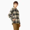 Camisas de franela con capucha para mujer Camisas de franela con capucha para mujer