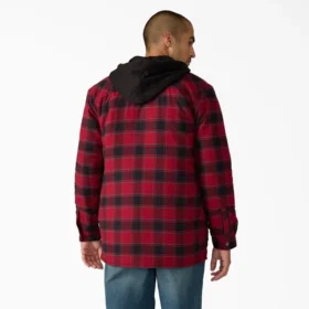 Camisas de franela con capucha repelente al agua