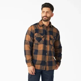 Camisas de franela con forro polar repelente al agua