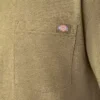 Camisas de manga corta con bolsillo de tejido de punto de peso pesado jaspeado Camisas de manga corta con bolsillo de tejido de punto de peso pesado jaspeado
