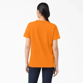 Camisas de manga corta con bolsillo para mujer