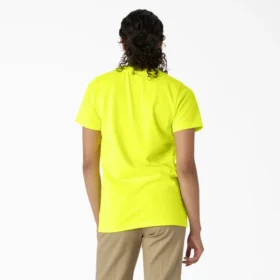 Camisas de manga corta con bolsillo para mujer