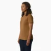 Camisas de manga corta con bolsillo para mujer Camisas de manga corta con bolsillo para mujer