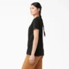 Camisas de manga corta con bolsillo para mujer Camisas de manga corta con bolsillo para mujer