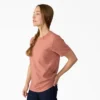 Camisas de manga corta con bolsillo para mujer Camisas de manga corta con bolsillo para mujer