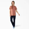 Camisas de manga corta con bolsillo para mujer Camisas de manga corta con bolsillo para mujer