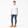 Camisas de manga corta con bolsillo para mujer Camisas de manga corta con bolsillo para mujer
