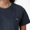 Camisas de manga corta con bolsillo para mujer Camisas de manga corta con bolsillo para mujer