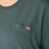Camisas de manga corta con bolsillo para mujer, talla grande, tejido grueso