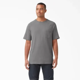 Camisas de manga corta con bolsillo refrescante