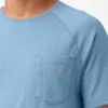 Camisas de manga corta con bolsillo refrescante