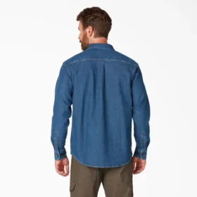 Camisas de manga larga de denim Flex