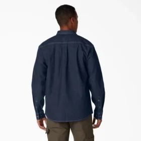 Camisas de manga larga de denim Flex