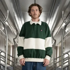 Camisas de rugby de manga larga de Jake Hayes Camisas de rugby de manga larga de Jake Hayes