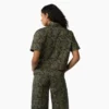 Camisas de trabajo cortas de camuflaje Drewsey para mujer Camisas de trabajo cortas de camuflaje Drewsey para mujer