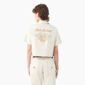 Camisas de trabajo cortas Eagle para mujer de Dickies X Harley-Davidson