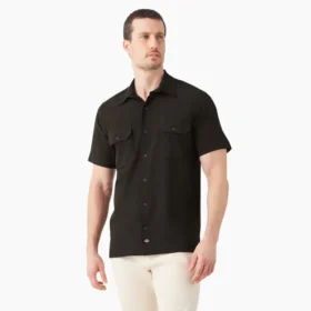 Camisas de trabajo de alto rendimiento de manga corta